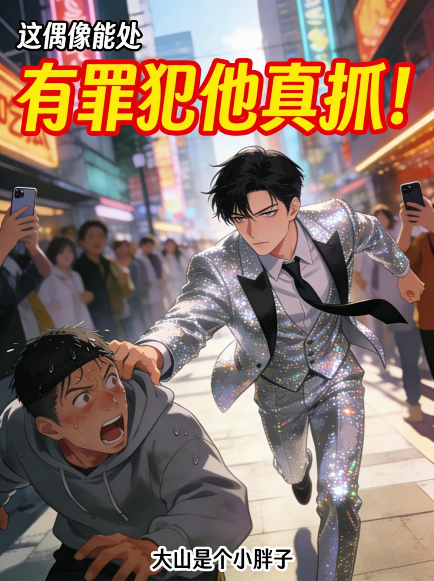 这偶像能处,有罪犯他真抓!