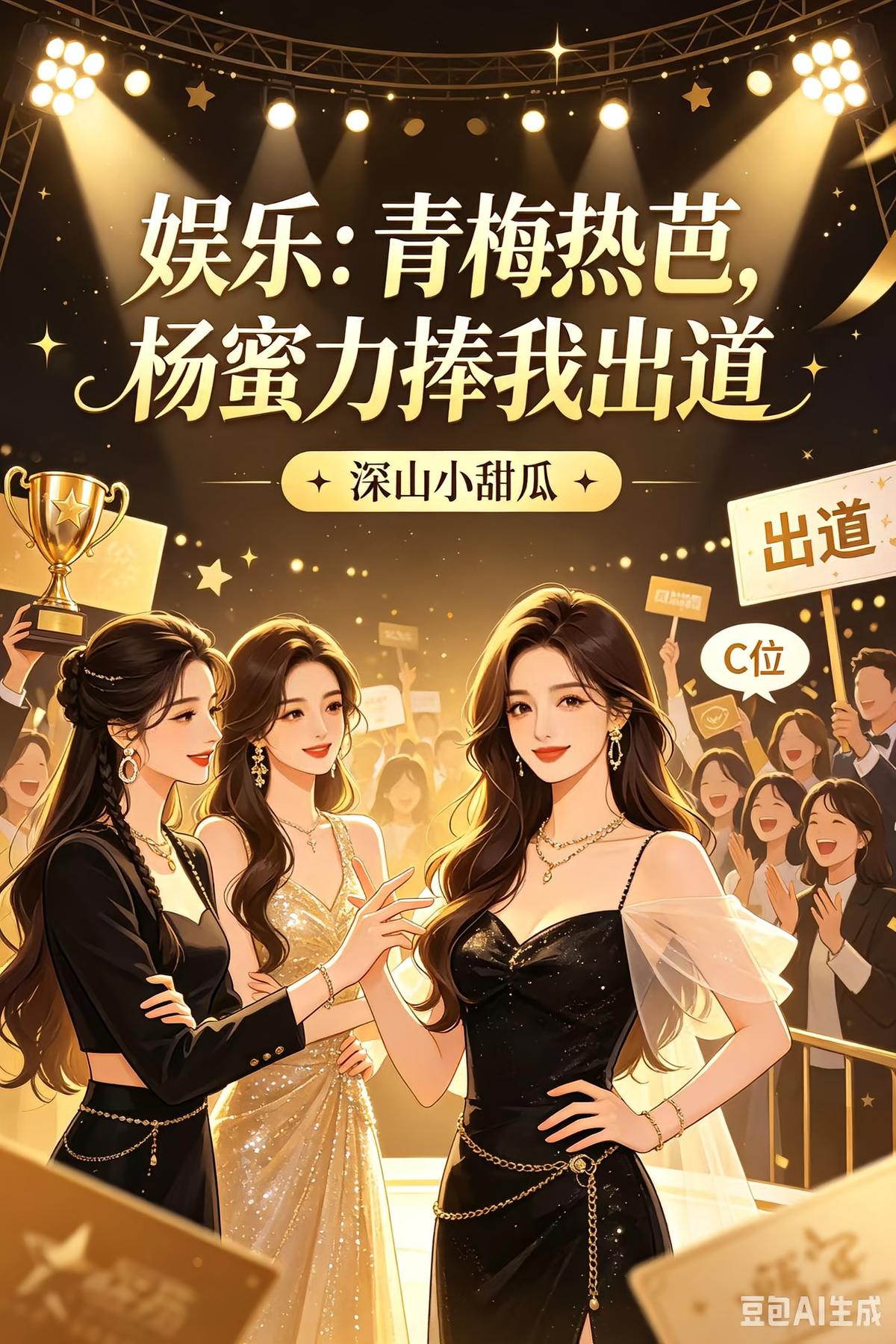 娱乐：青梅热芭，杨蜜力捧我出道