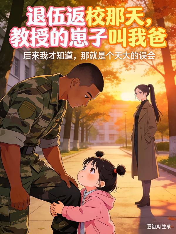 退伍返校那天，教授的崽子叫我爸