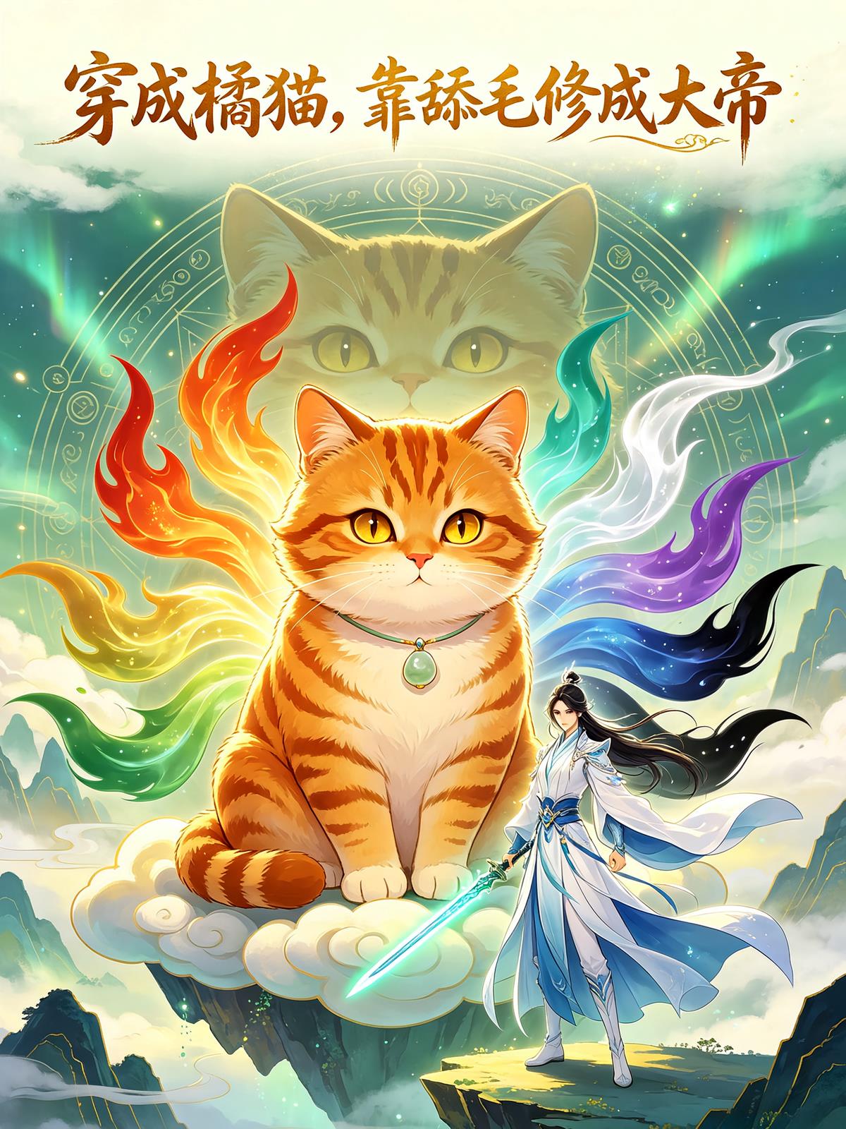 穿成橘猫，靠舔毛修成大帝