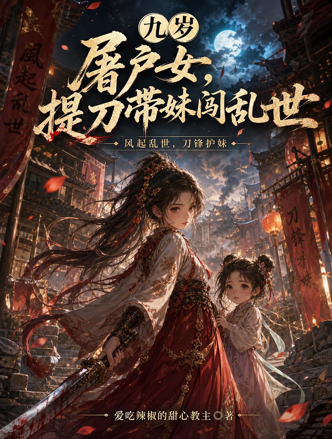 九岁屠户女,提刀带妹闯乱世