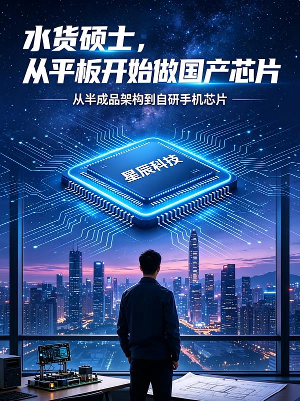 水货硕士:从平板开始造国产芯