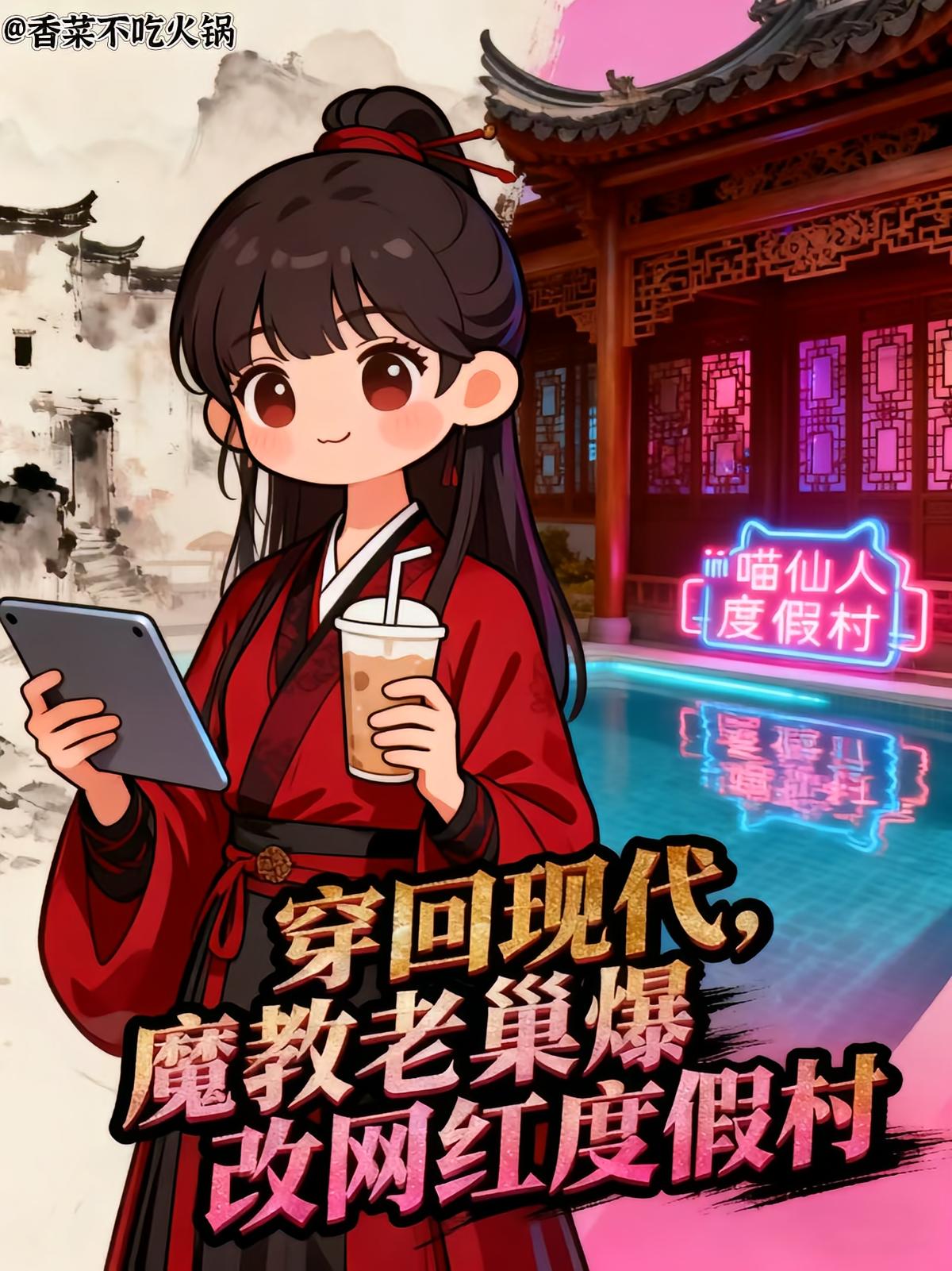 穿回现代魔教老巢爆改网红度假村