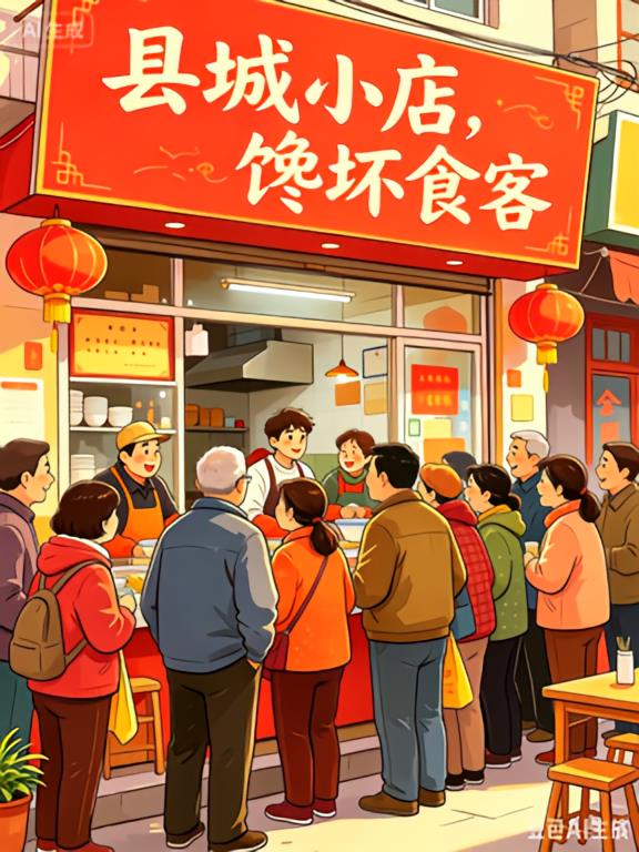 县城小店,馋坏食客