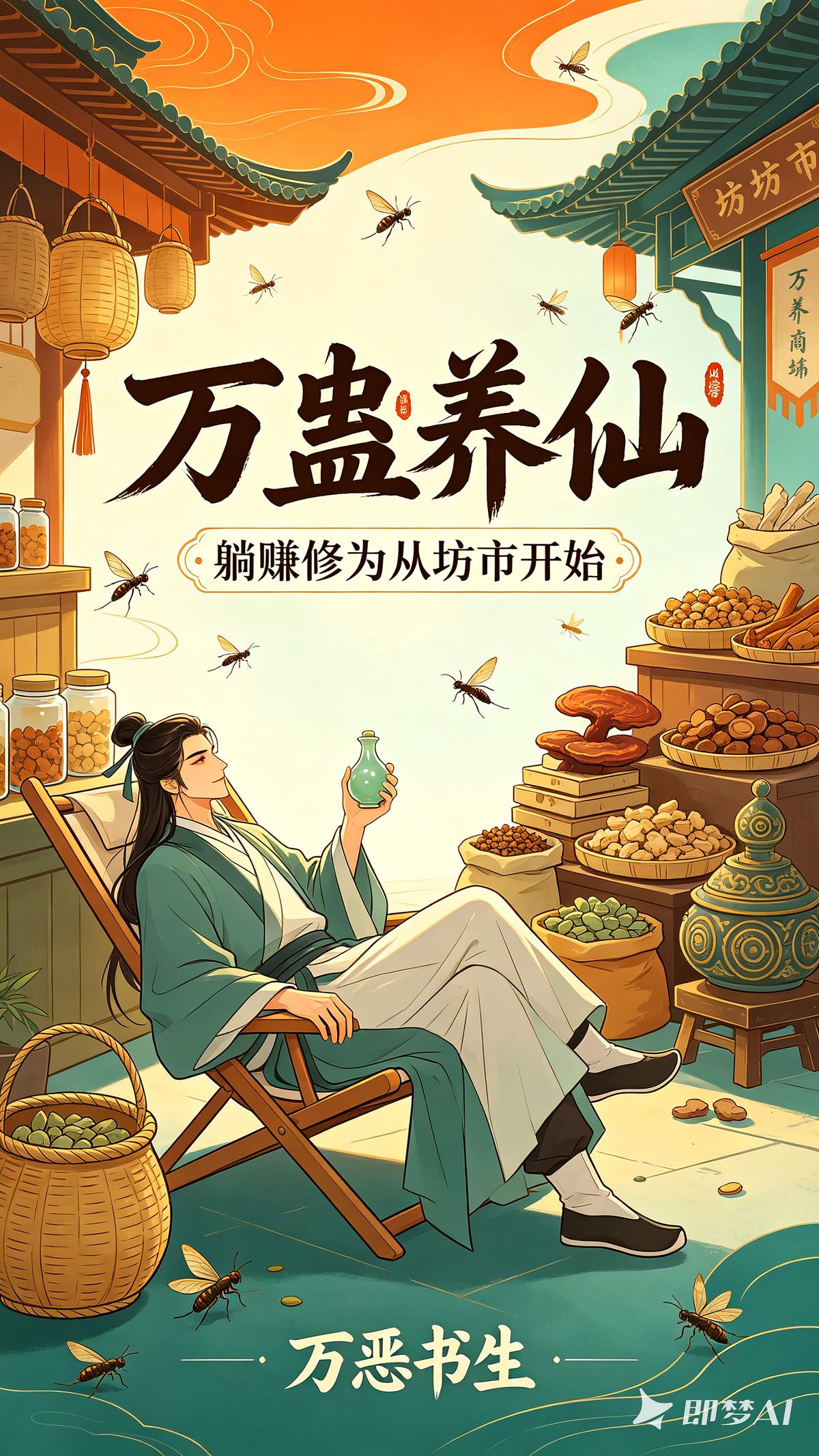 万蛊养仙,躺赚修为从坊市开始