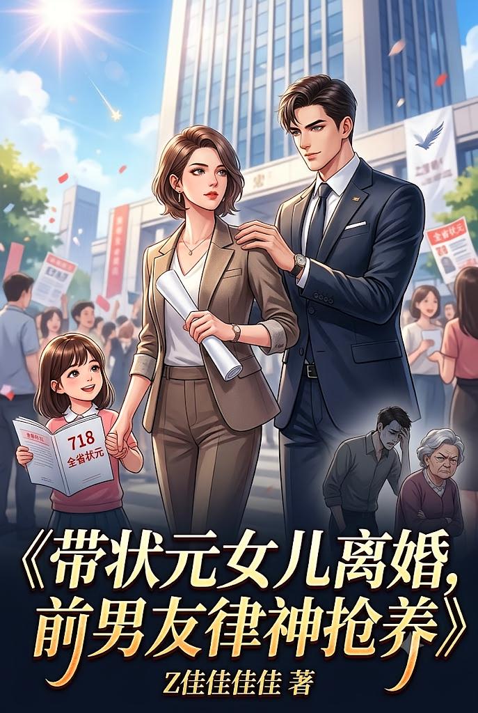 带状元女儿离婚,前男友律神抢养